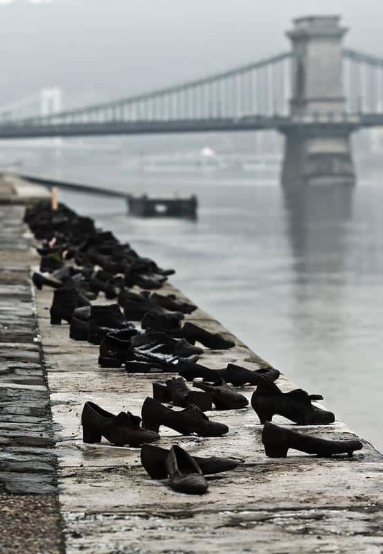 16. The Shoes On The Danube Bank by Can Togay & Gyula Pauer, Budapest, Hungary