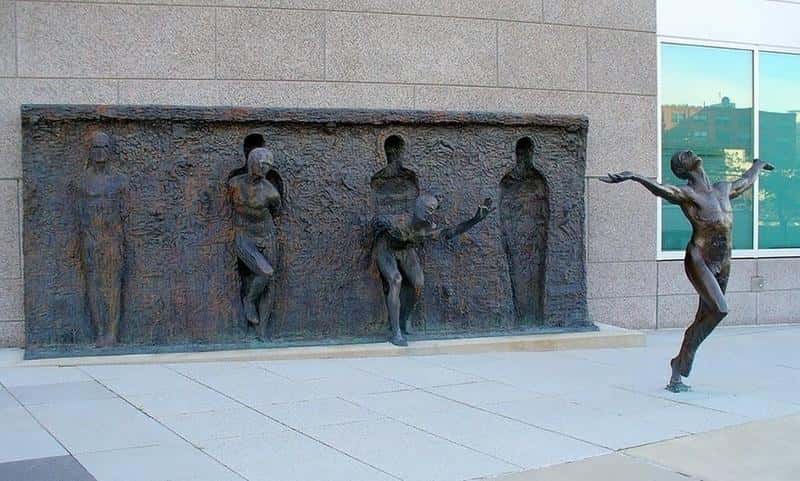 18. Break Through From Your Mold by Zenos Frudakis, Philadelphia, Pennsylvania