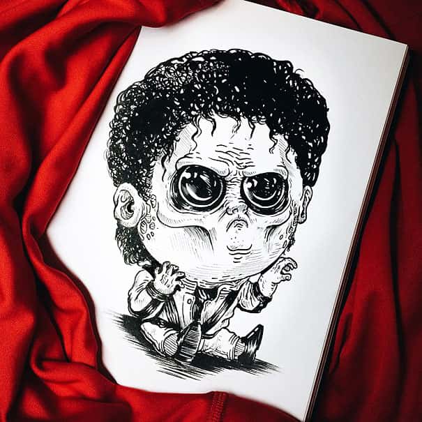 Baby Michael Jackson Zombie Thriller
