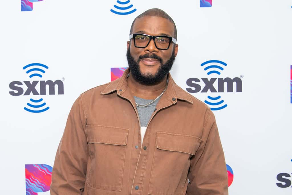 LOS ANGELES, CALIFORNIA - OCTOBER 08: Tyler Perry attends 'Tyler Perry visits the SiriusXM Hollywood studios in Los Angeles' at SiriusXM Studios on October 08, 2019 in Los Angeles, California. (Photo by Emma McIntyre/Getty Images for SiriusXM)
