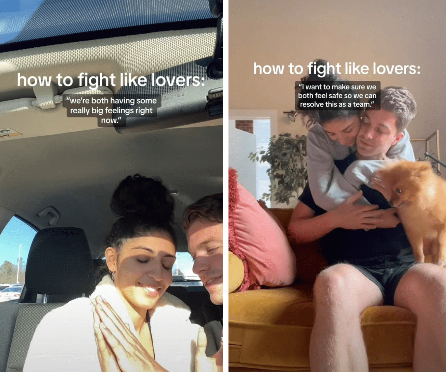 Woman reveals how she and her husband 'fight like lovers' and why it's ...