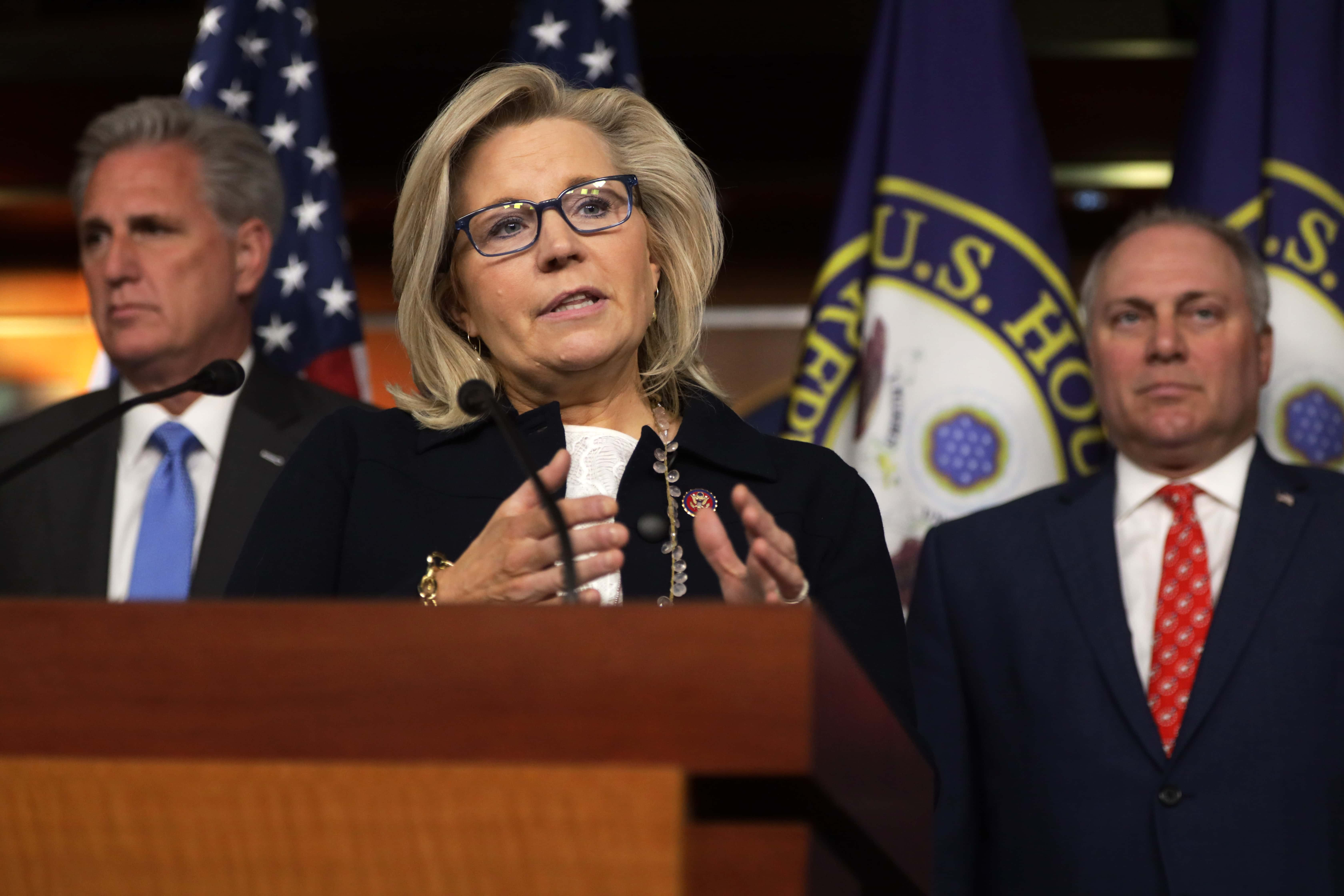 GOP Moves To Oust Liz Cheney From House Leadership I M Standing Up For Our Democracy Scoop