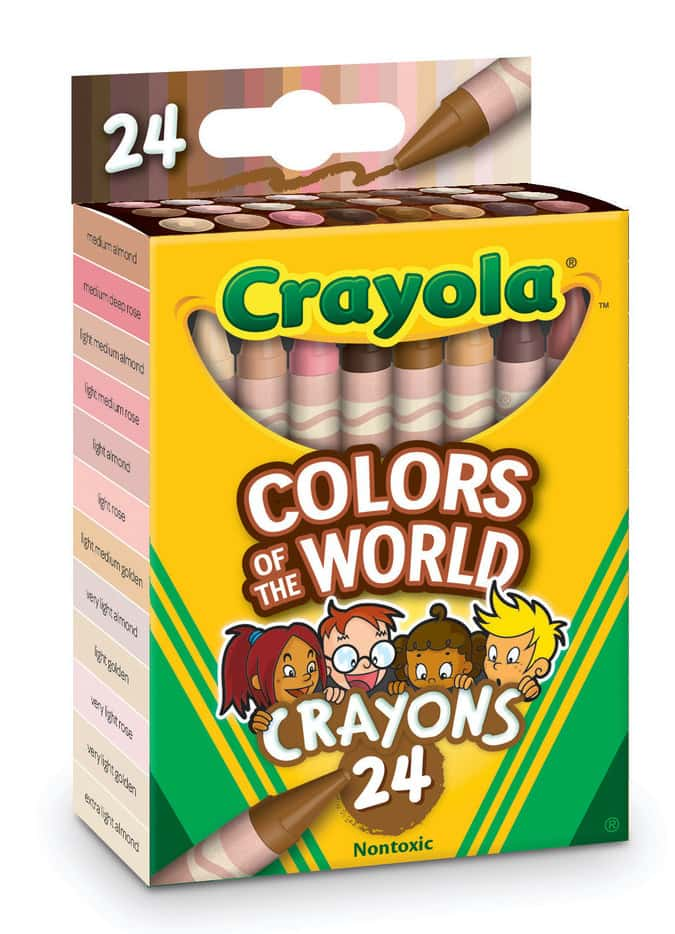 Crayola launches 'Colors of the World' crayon set with diverse skin tones  to cultivate inclusiveness - Scoop Upworthy